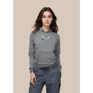 Under Armour Pullover Hoodie 6005913 Womens XL/Mens L | Drawstring | Fleece Camo